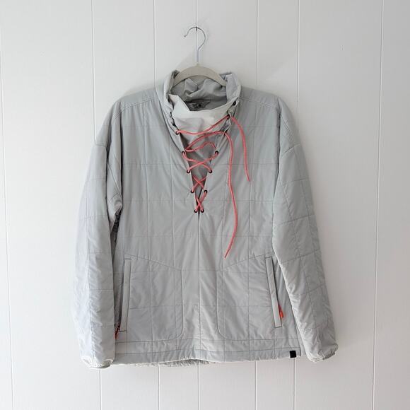 Mountain Hardwear Grey Escape Insulated Pullover Jacket, size M - Picture 1 of 7